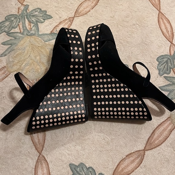 Tory Burch platform polkadot wedge - Picture 4 of 6